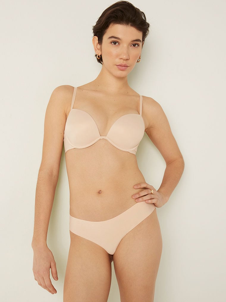Buy Victoria's Secret PINK Caramel Nude Super Push Up Bra from