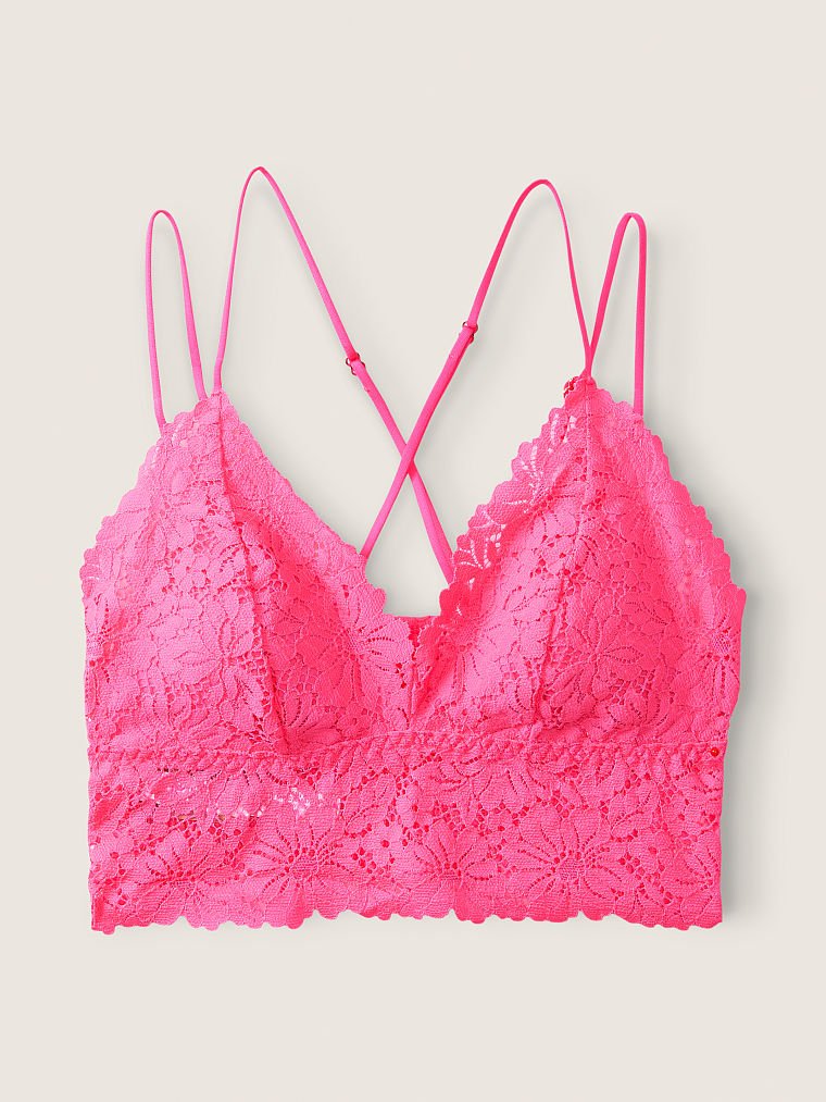 dusky pink bralette