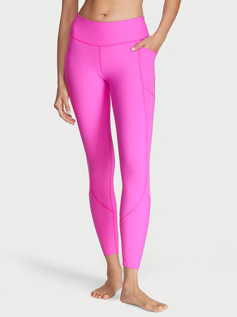 Buy Victoria's Secret Winter Wine Purple Total Knockout Mid Rise Legging  from Next Luxembourg