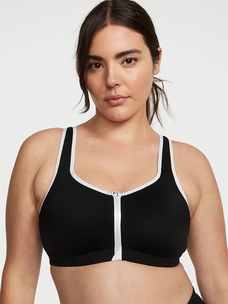 Victoria's Secret Knockout High Impact Front-Close Sports Bra with  Underwire (34B-40DD), Grey Onyx, 36C : Buy Online at Best Price in KSA -  Souq is now : Fashion