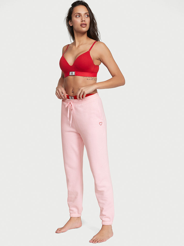 Victoria's Secret Pink Campus Legging Pants Drawstring Cuffed