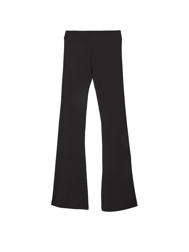 Buy Stretch Cotton Ribbed Flare Legging in Jeddah