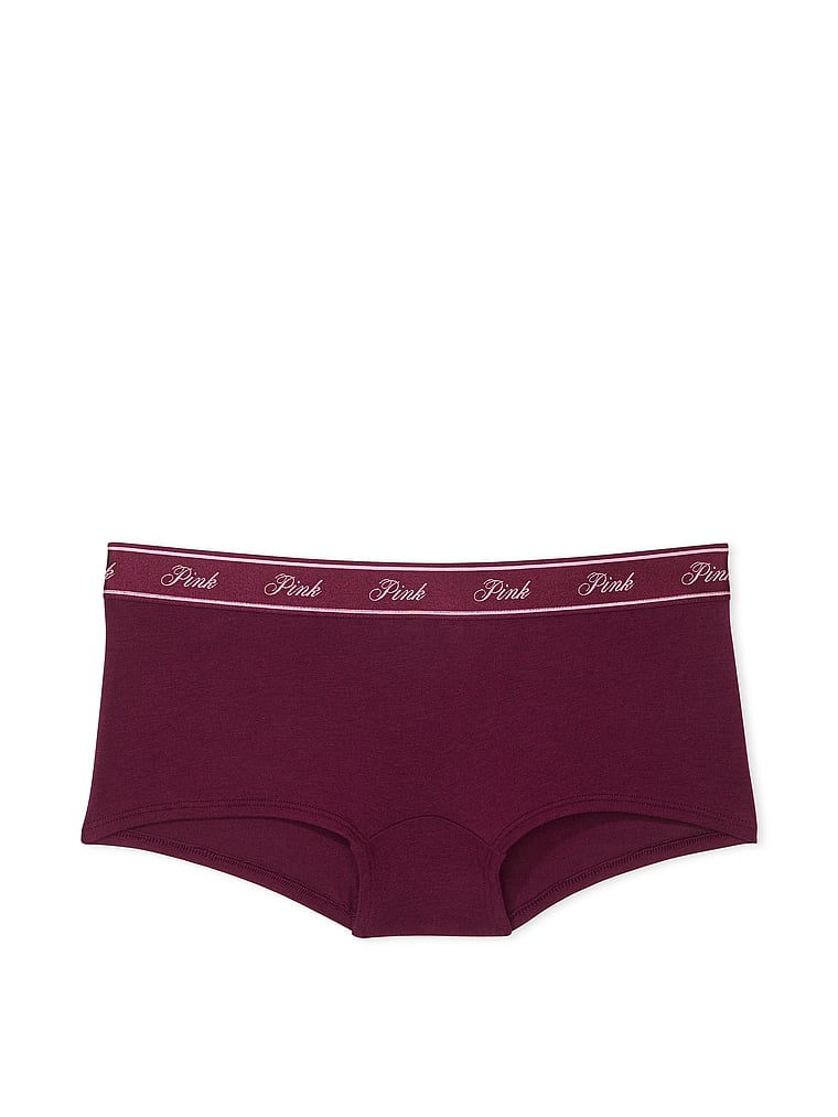 Logo Cotton Boyshort Panty