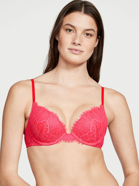 Buy Strawberry Embroidery Push-Up Bra in Jeddah