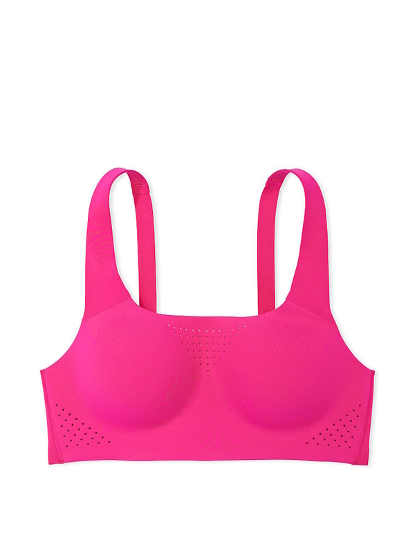 Buy Ultimate Ruched-Front Lightly Lined Sports Bra in Jeddah