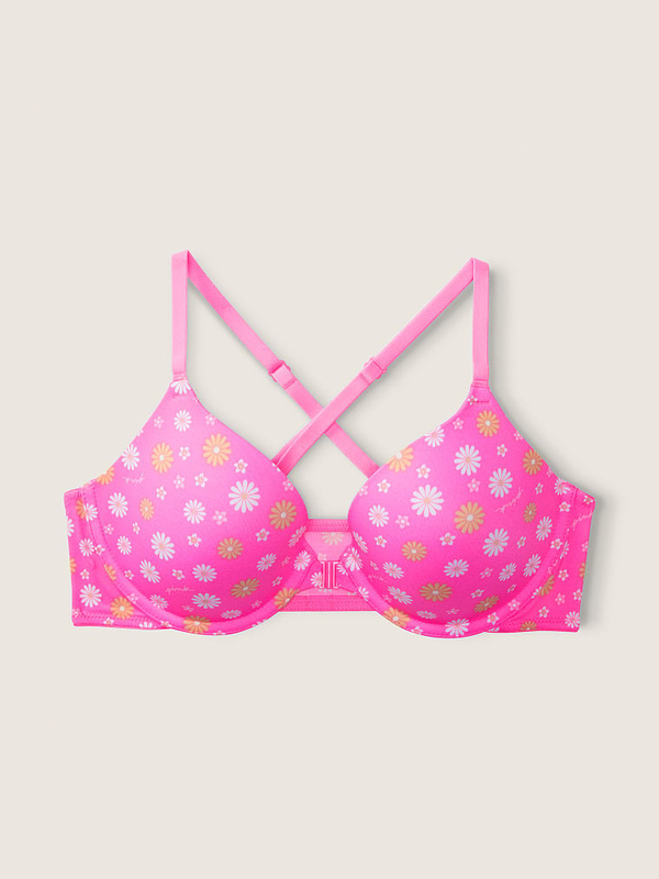 PINK - Victoria's Secret Pink Wear Everywhere T Shirt Lightly Lined Bra  Size 32 A - $14 (65% Off Retail) - From Jezelle