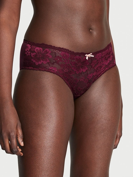 Buy Shimmer Lace Lace-Up Cheeky Panty in Jeddah
