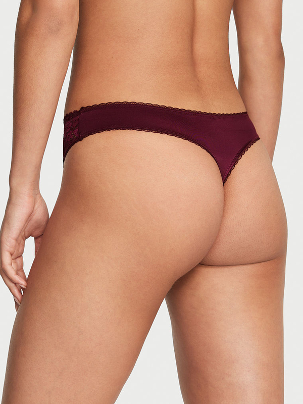 Buy Lace-Front Thong Panty in Jeddah