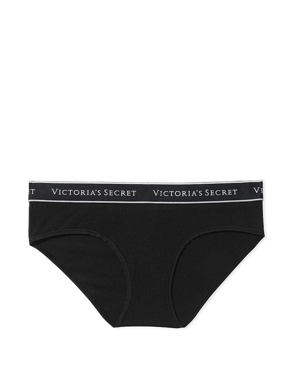 DTF Authentic Victoria Secret Black All Cotton Underwear FAST