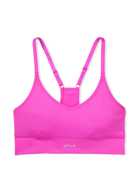 Buy Pink Active Seamless Air High-Impact Sports Bra in Jeddah