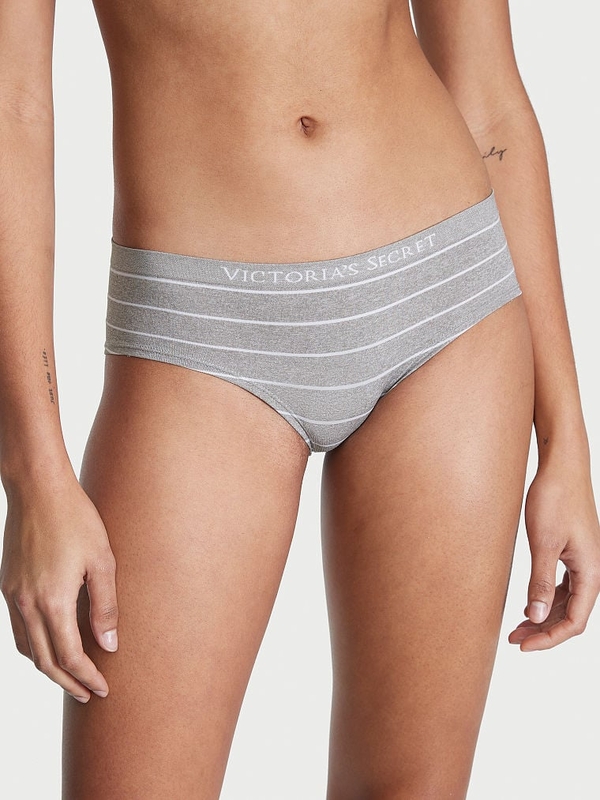 Victoria's Secret Panties Seamless Hiphugger With Shimmer Waistband